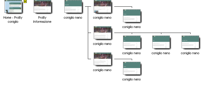 Graphical Site Map - image map links go to pages.